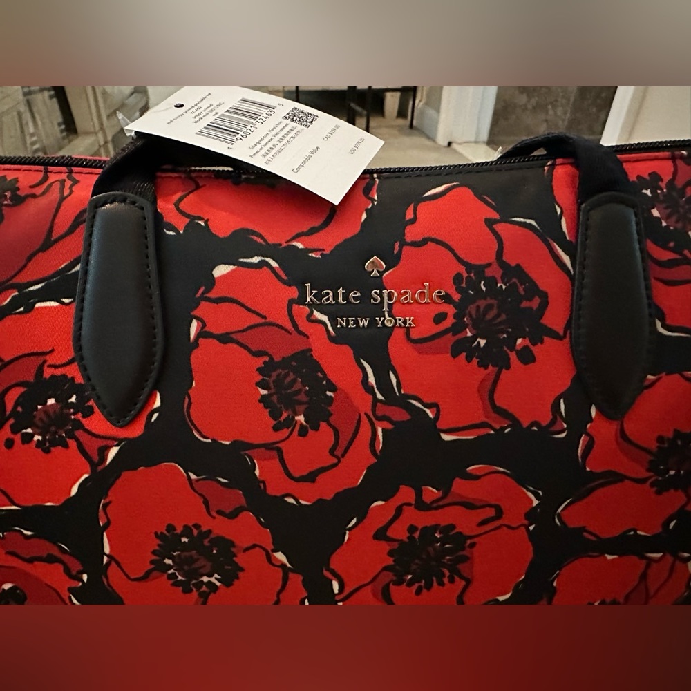 Rad and black Kate Spade Baby Bag. Brand New.